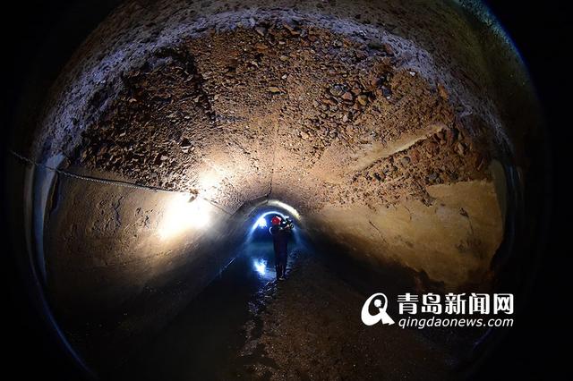 高清：探秘德建下水道 仅存5条墙壁完好