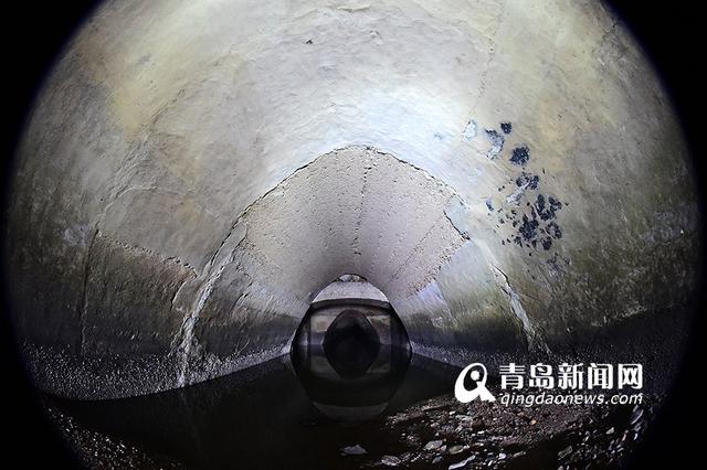 高清：探秘德建下水道 仅存5条墙壁完好