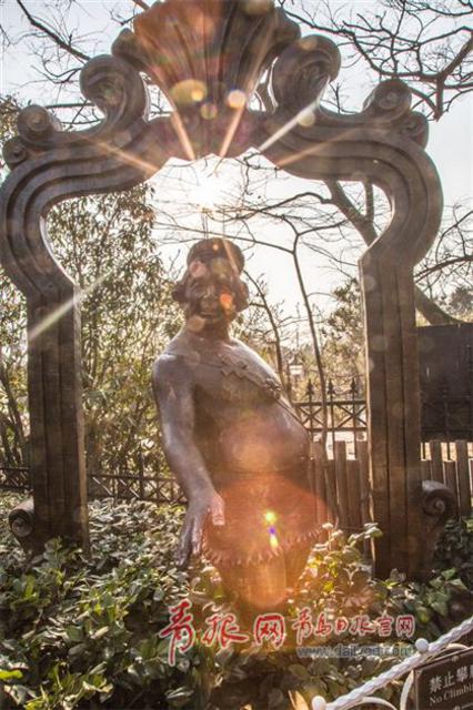 航拍青岛公主楼