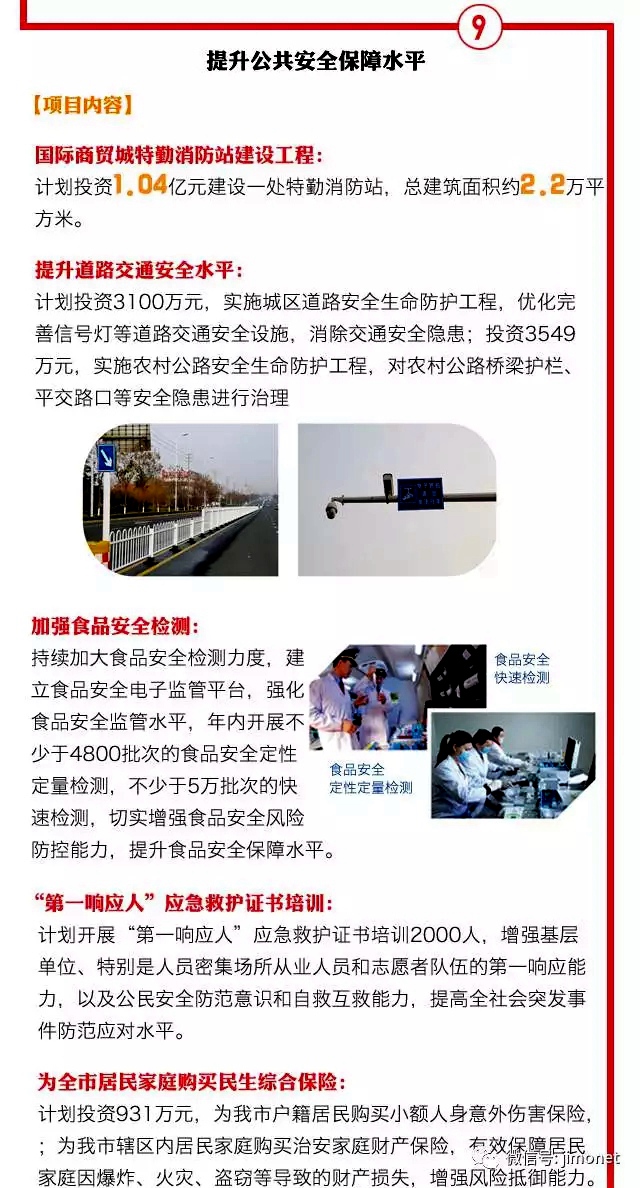 图解：2017年即墨要为市民办这10件实事