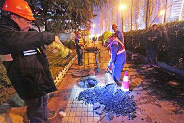 拿砂养护 给城市“静脉排毒”