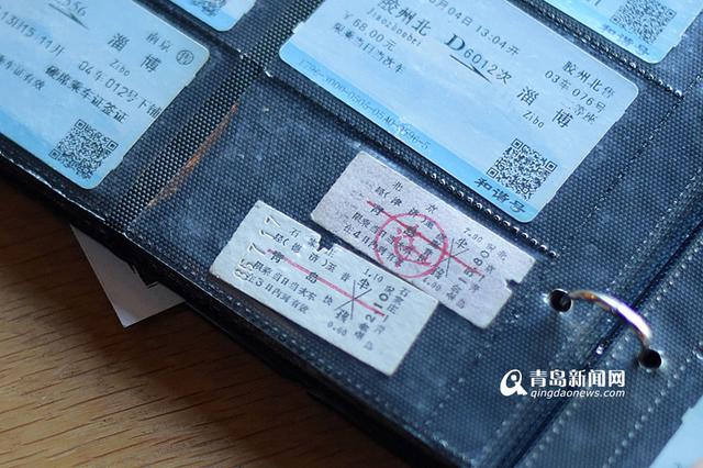 高清:95后火车迷 青岛铁路线他坐了个遍