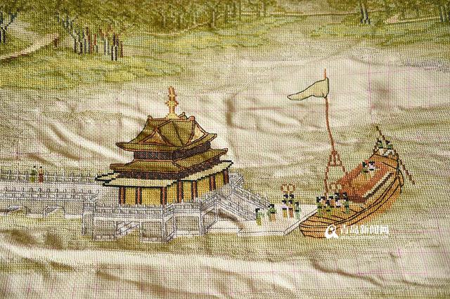 【青岛故事】爱刺绣的大师傅 未完作品值60万