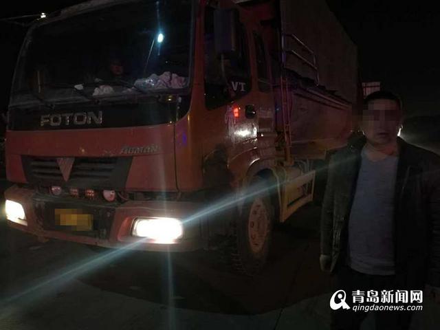 【畅安青岛】超载大货车牌装LED灯 亮瞎监控
