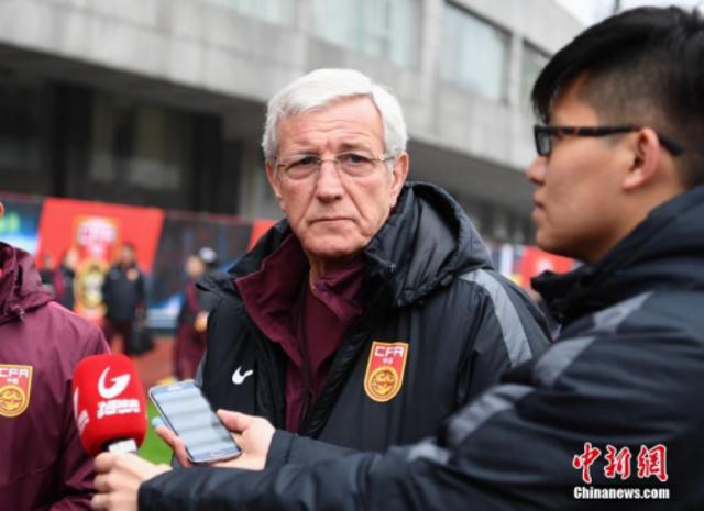 里皮会为国足带来一场胜利吗？杨华峰 摄