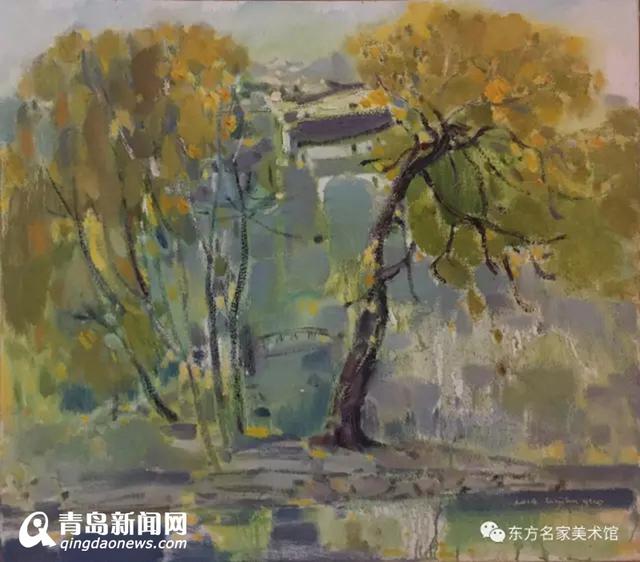 青岛油画学会季度陈列展周末开展