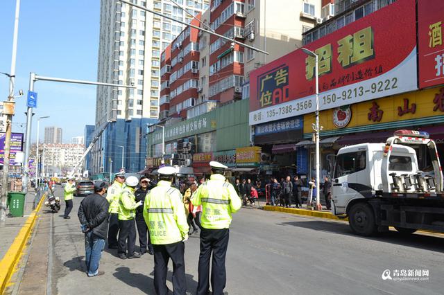 【畅安青岛】交通整治 南山市场焕然一新