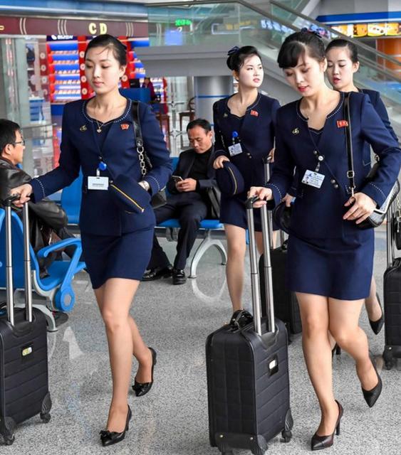 朝鲜空姐新版图片