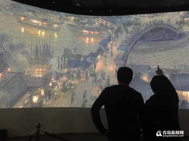 比原作大百倍 3D版清明上河图亮相西海岸