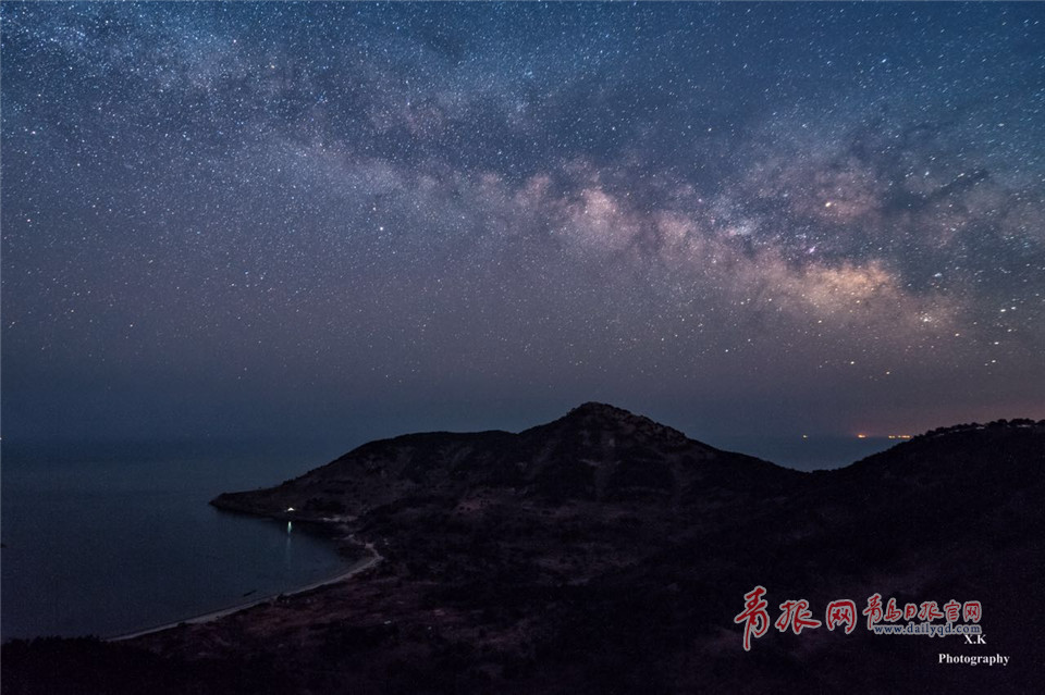 组图：镜头记录青岛最美的星空 美得令人眩晕