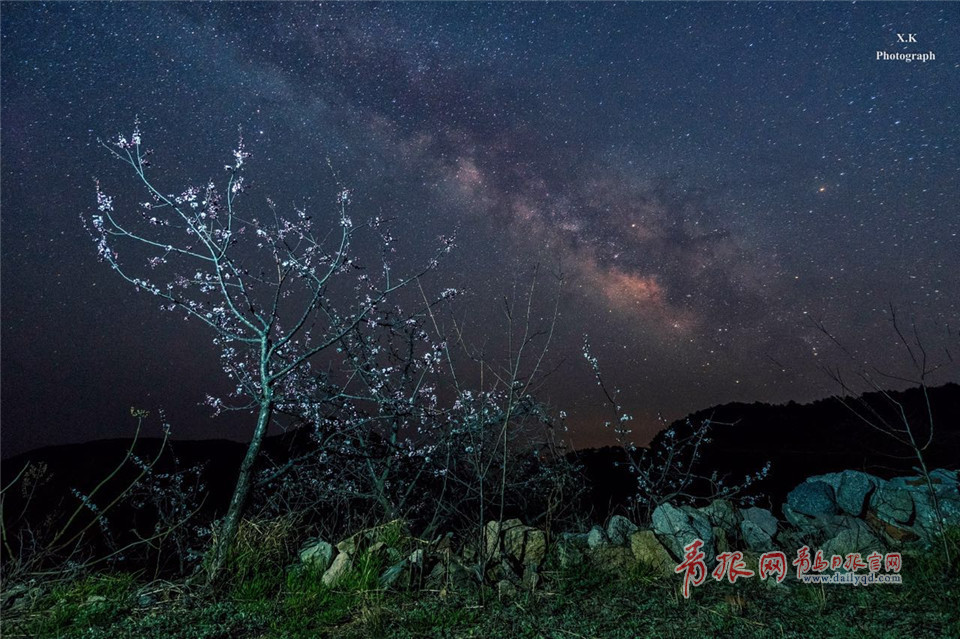 组图：镜头记录青岛最美的星空 美得令人眩晕