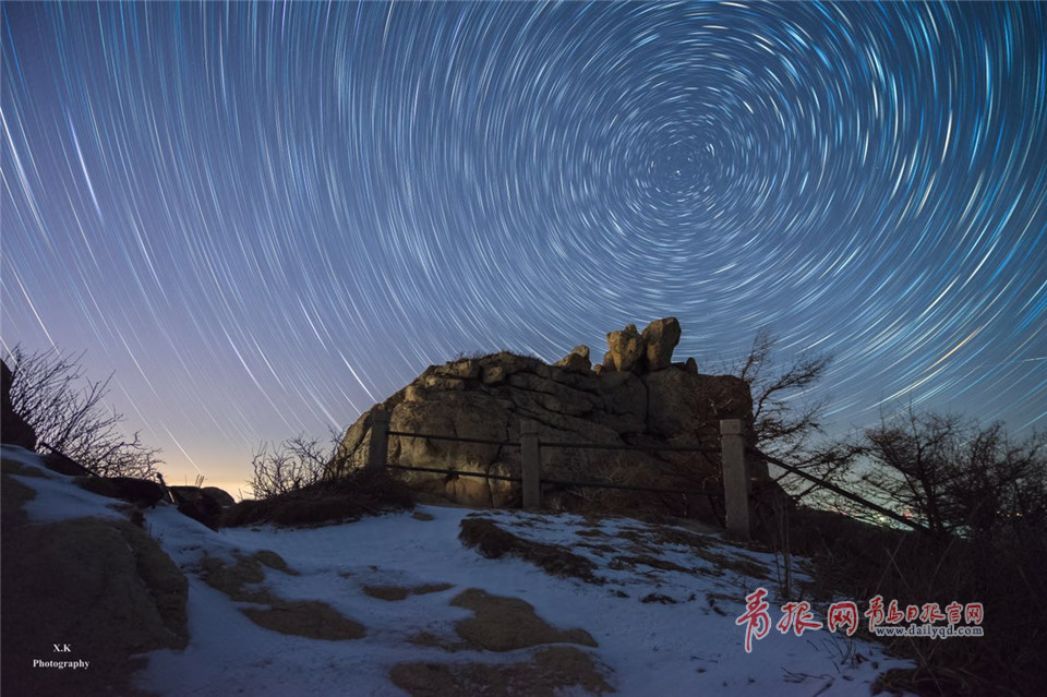 组图：镜头记录青岛最美的星空 美得令人眩晕