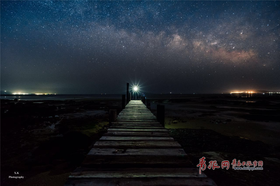 组图：镜头记录青岛最美的星空 美得令人眩晕