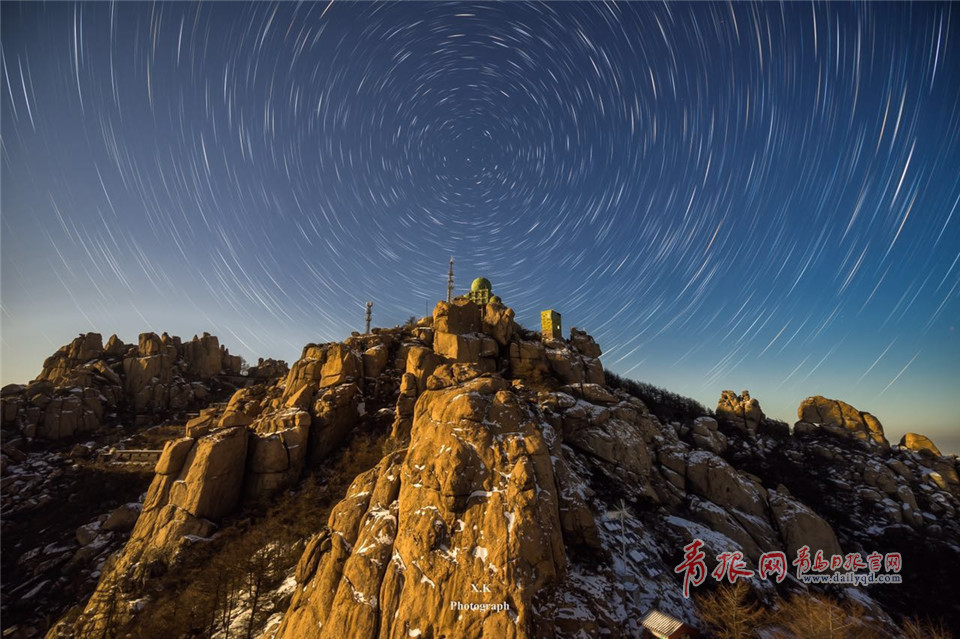 组图：镜头记录青岛最美的星空 美得令人眩晕