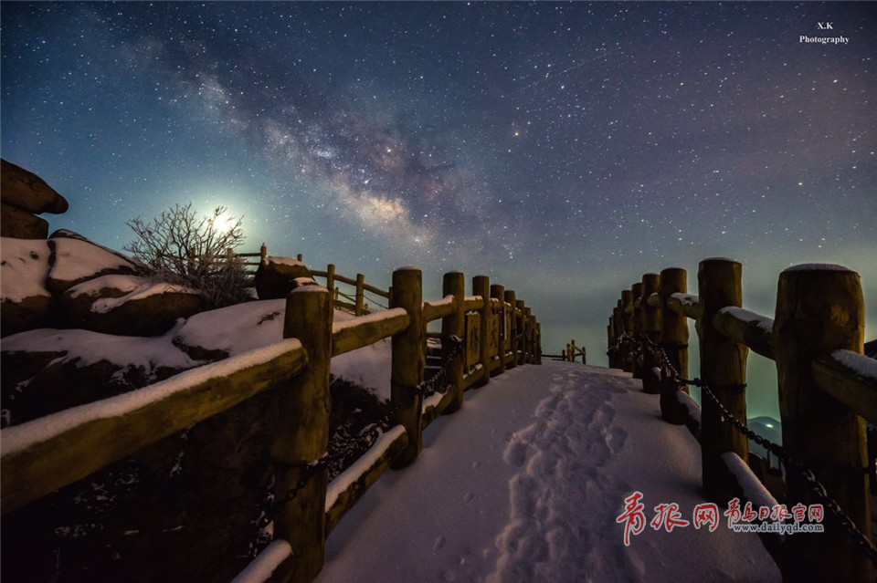 组图：镜头记录青岛最美的星空 美得令人眩晕