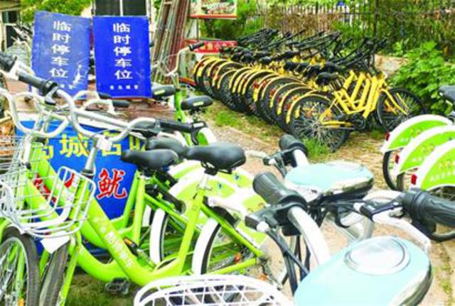 共享单车问题日渐突出 青岛研究管理办法