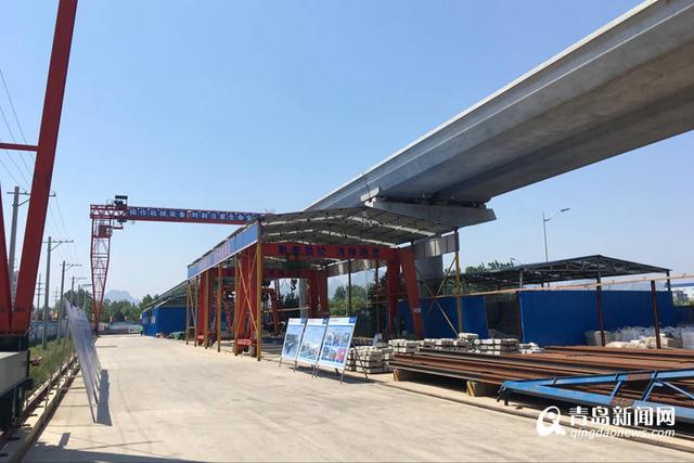 地铁13号线一期高架段轨通 2018年通车