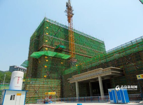 青岛市社会福利院改扩建主体完工 新大楼高9层