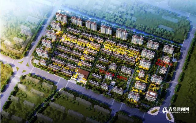 城阳春阳路北地块最新规划 配建商业体幼儿园