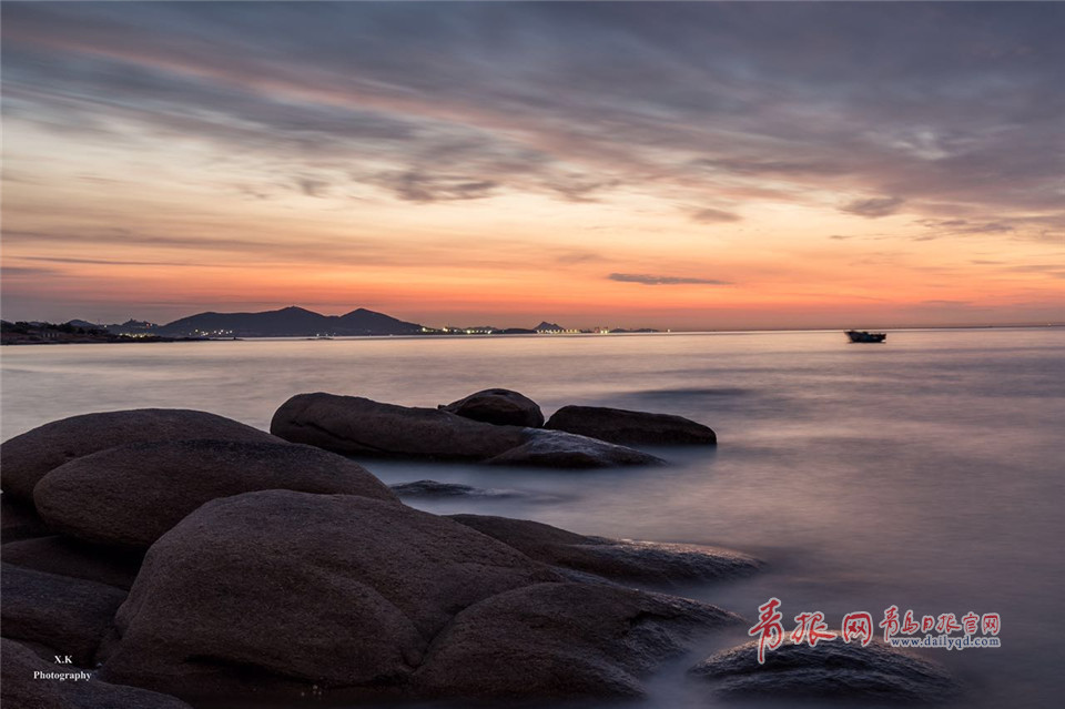 仲夏六月朝霞似火 青岛这组唯美壁纸请查收！