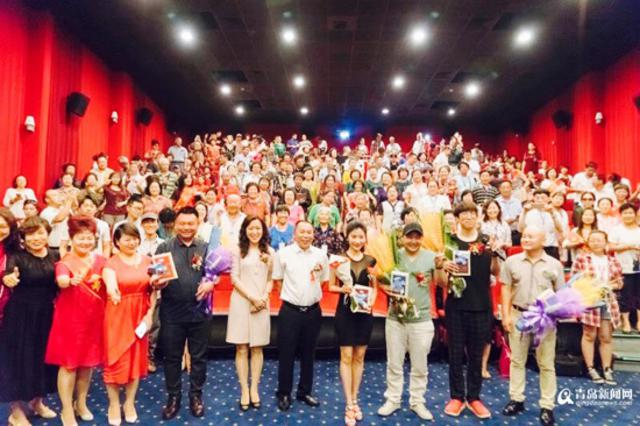 恐怖电影《撞邪31号》青岛路演 上演别墅惊魂
