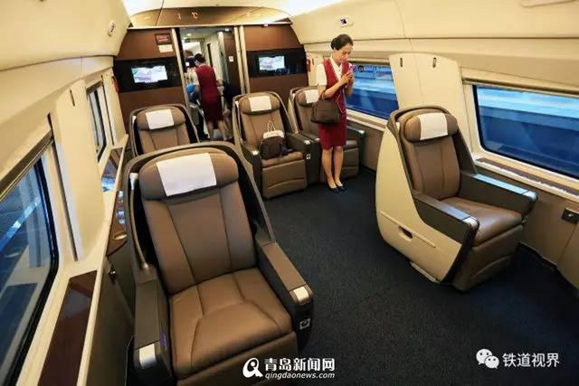 高清:复兴号动车组靓图大放送 内外兼修颜值高
