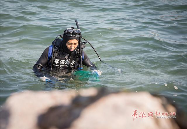 守卫大海 揭秘青岛海底清道夫的工作日常