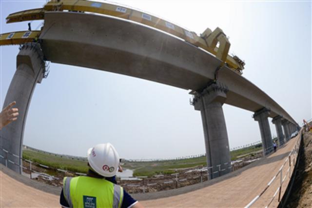 济青高铁青岛段推进顺利 完成比例超70% 济青高铁青岛段推进顺利 完成比例超70%