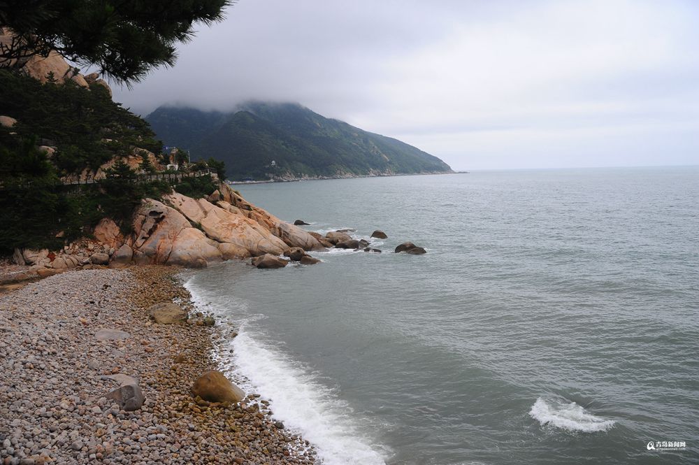 高清:晒仙山圣境云雾美图 雨后崂山爽爽的