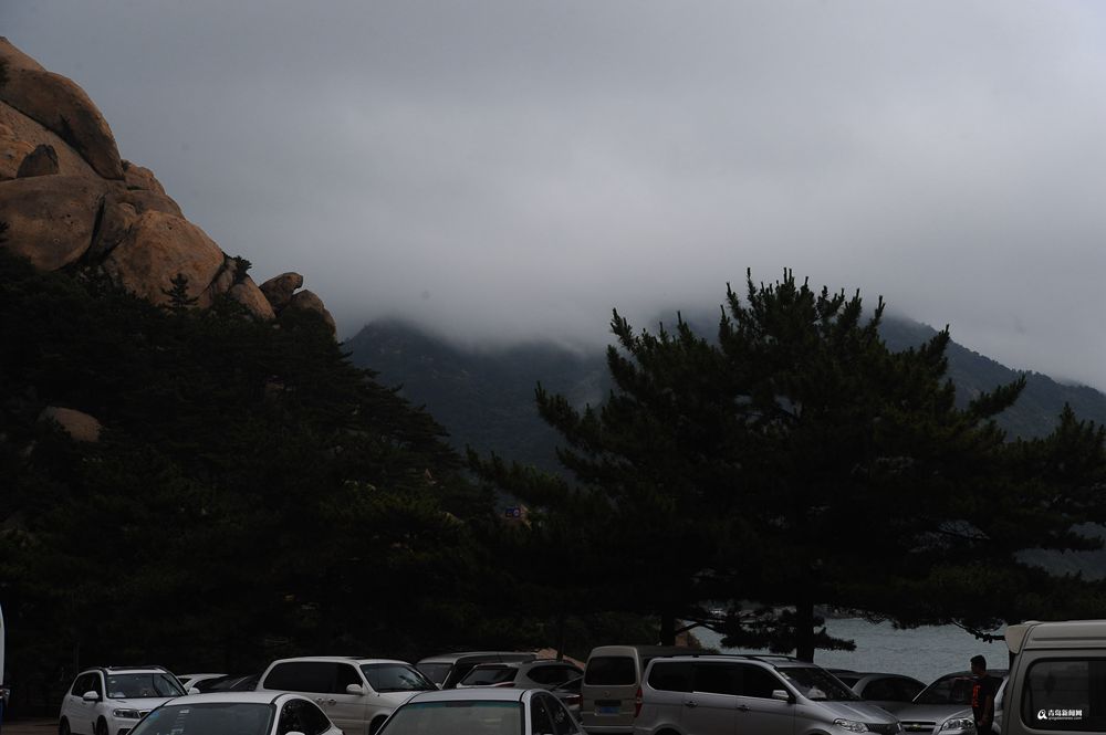 高清:晒仙山圣境云雾美图 雨后崂山爽爽的