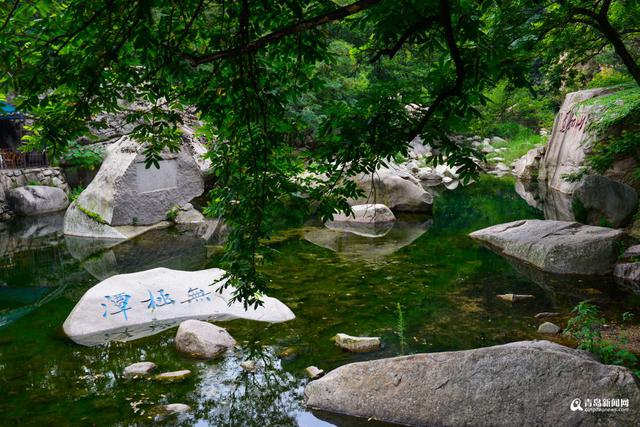 高清:北九水重现水声淙淙 龙吟瀑恢复壮观飞流