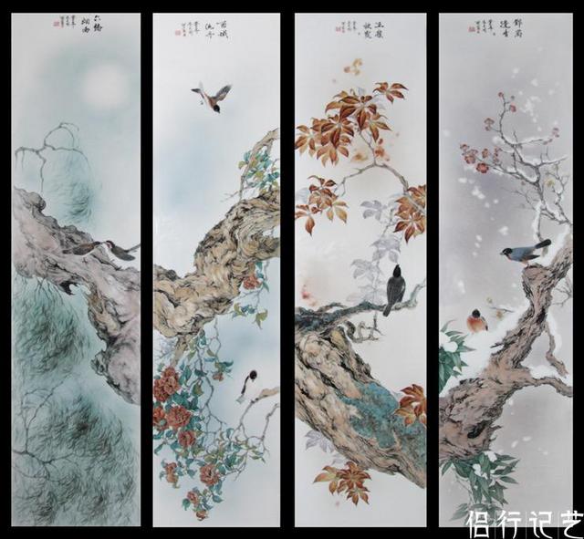 美女瓷画师画个瓷瓶1万元 背后废品堆了一仓库