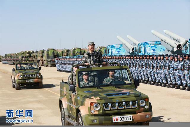 习近平沙场阅兵发表重要讲话 亮点详解