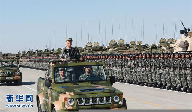 习近平沙场阅兵发表重要讲话 亮点详解