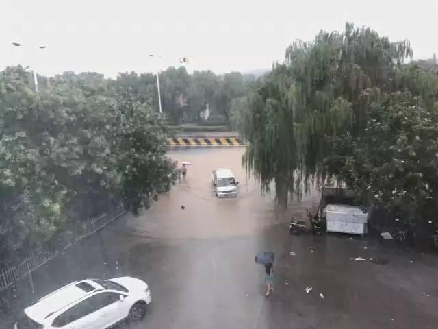 青岛暴雨倾盆 这些易积水路段要注意！(图)