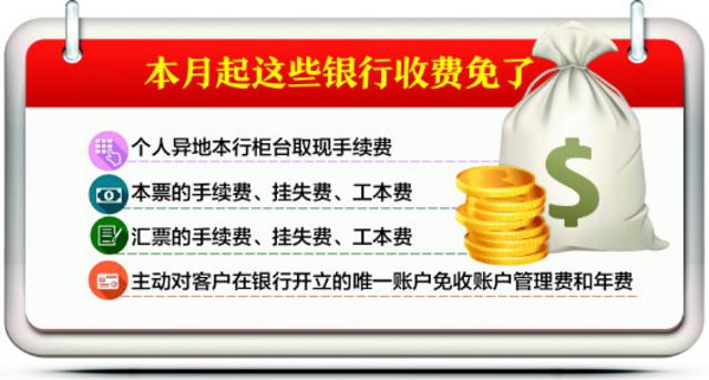 多项银行收费取消 部分银行短信提醒开始收费
