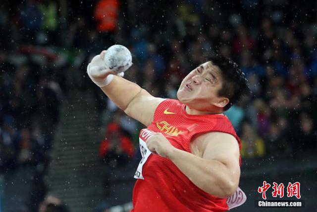 中国首金！2017田径世锦赛巩立姣女子铅球夺冠