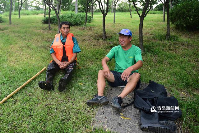 【青岛故事】李村老'河神':泡在水里守护清流