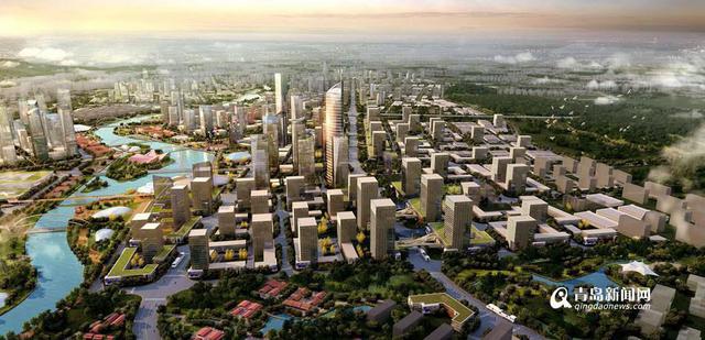 未来崂山这个样 株洲路片区打造未来之城