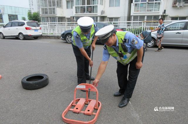 【畅安青岛】交通秩序大整治 '拆锁'全面展开
