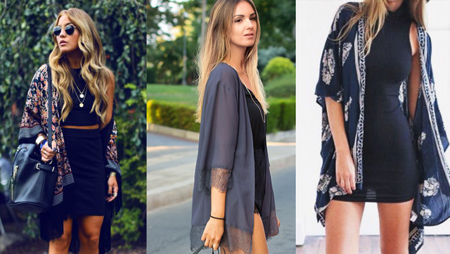 今天穿什么:防晒又时尚的和服式开衫你get了吗?