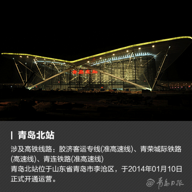青岛高铁圈继续扩大！将拥有11座高铁站(图)