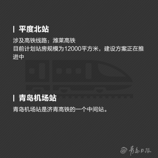 青岛高铁圈继续扩大！将拥有11座高铁站(图)