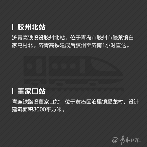 青岛高铁圈继续扩大！将拥有11座高铁站