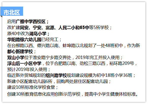 中小学扎堆建设 看看你家门口要建哪些